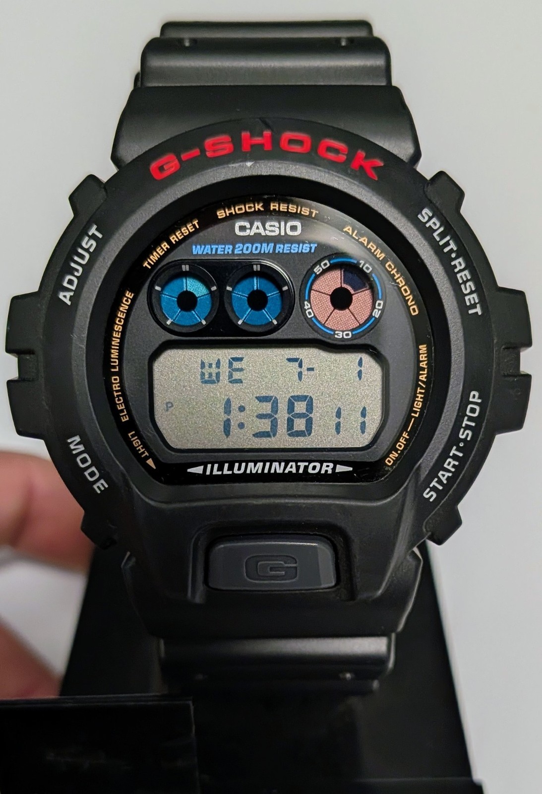 Casio DW-6900 3230 Module Electro Luminescent Display