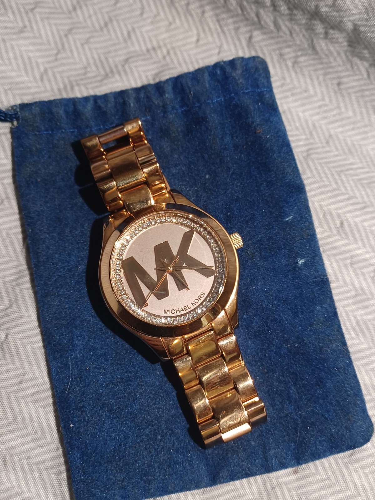 Michael Kors Slim Runway Rose Gold Women’s Watch MK3548