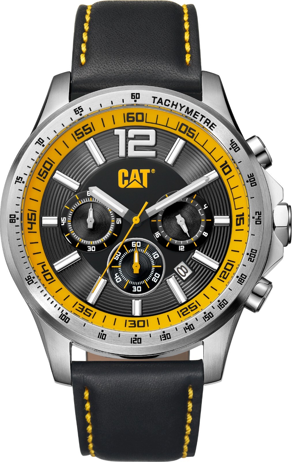 CAT Boston Chrono Black Yellow Men Watch AD.143.34.137