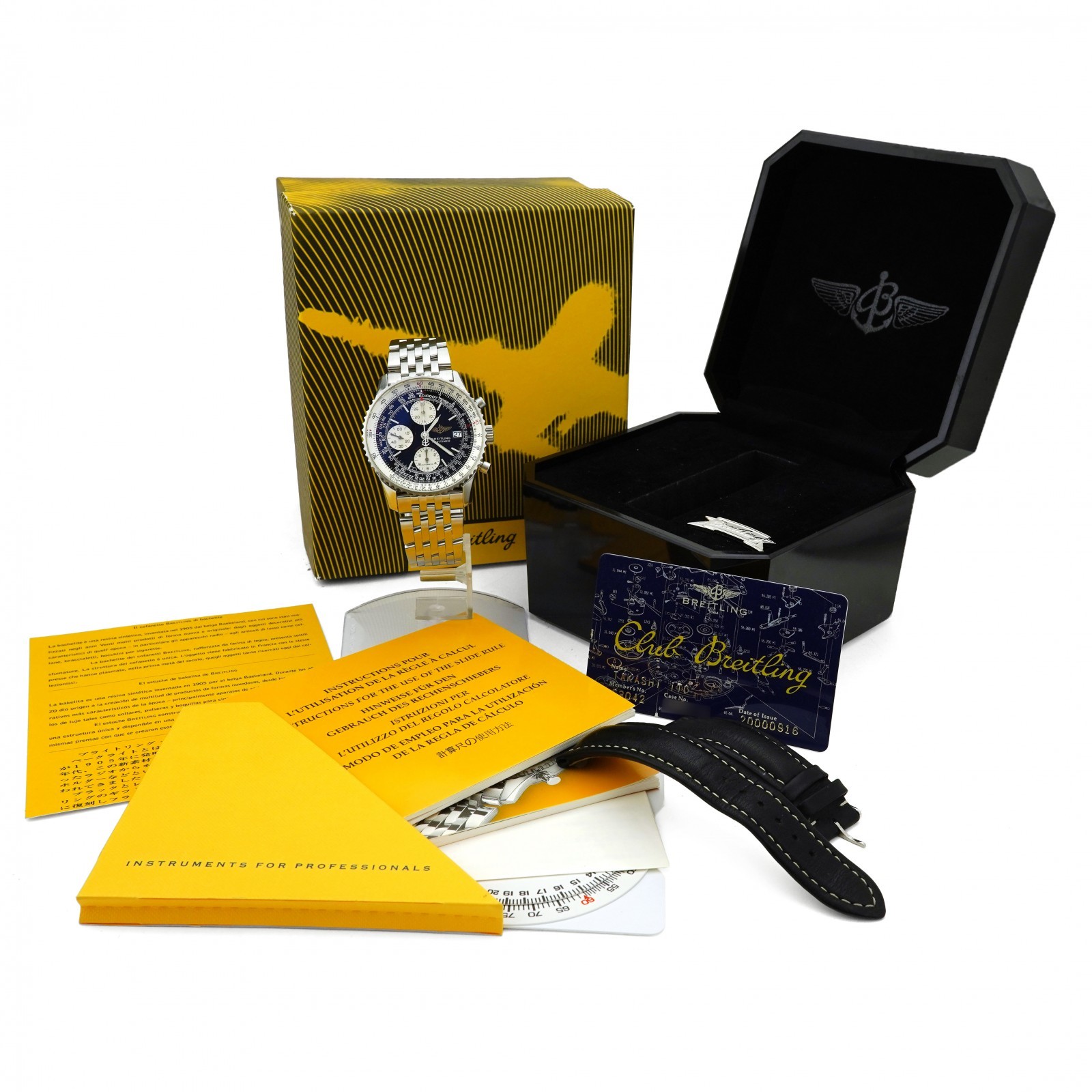BREITLING Navitimer Fighters A13330 Automatic Black Dial Men