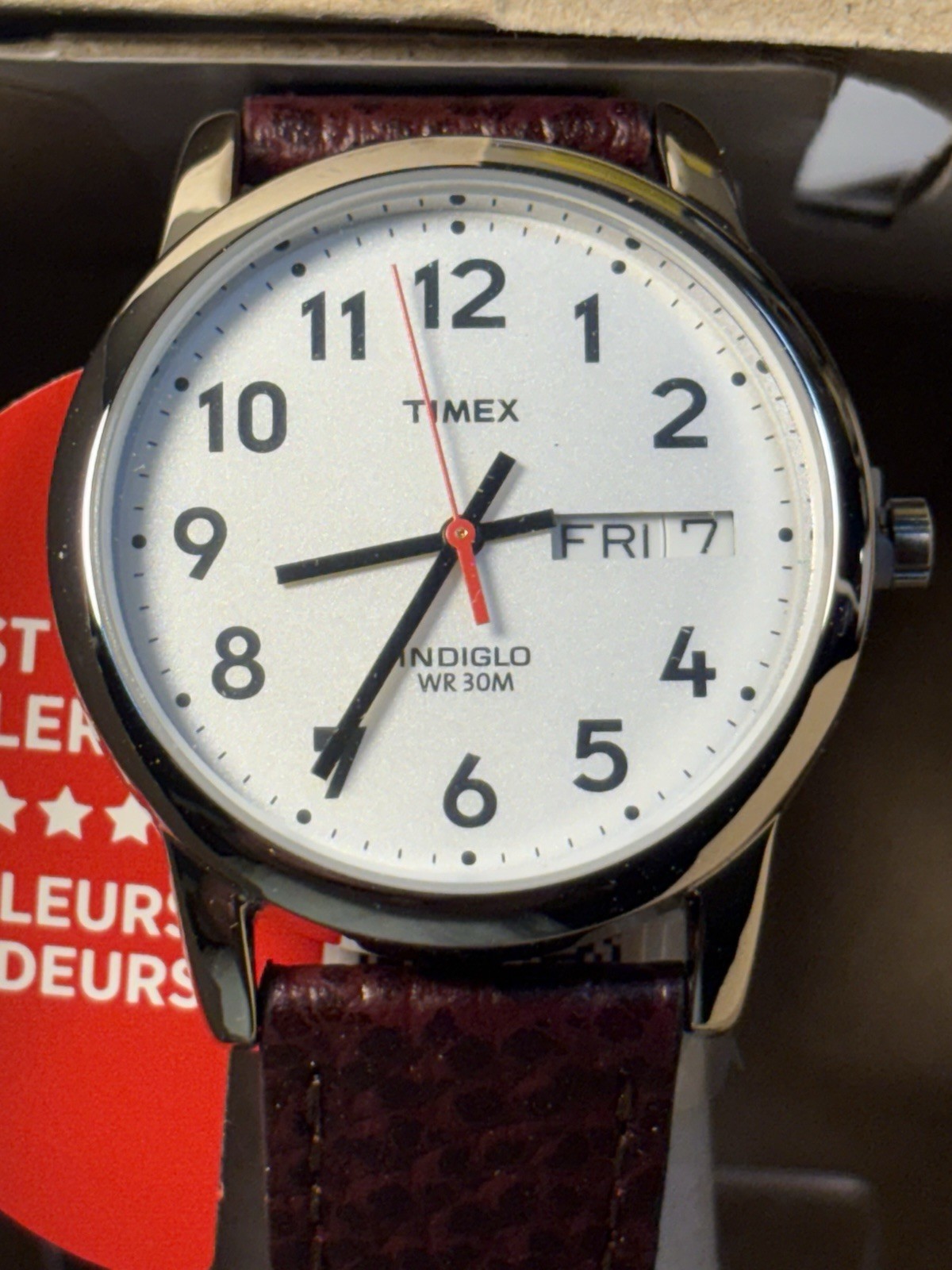 Timex Easy Reader Men’s White Watch – T20041