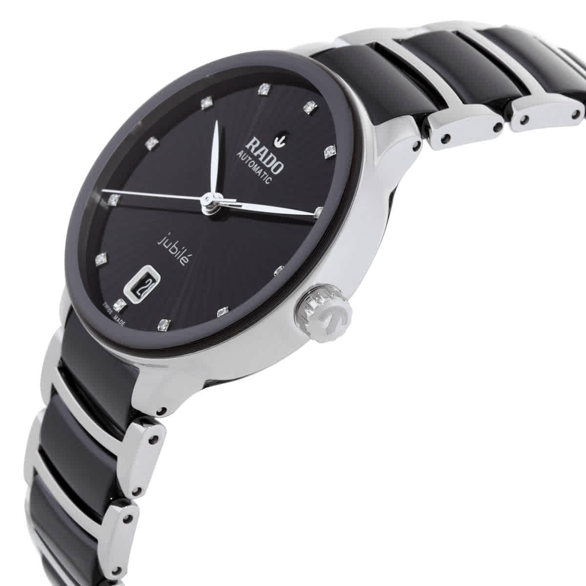 Rado Centrix Diamonds Automatic Black Dial Ladies Watch R30031742