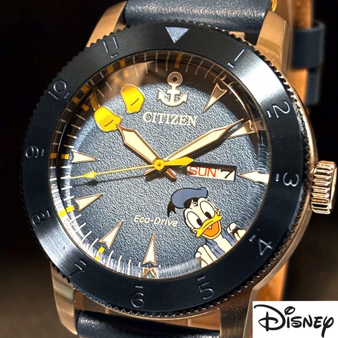 Donald Duck CITIZEN Men’s Watch Disney Disney Stylish Rare For Gifts