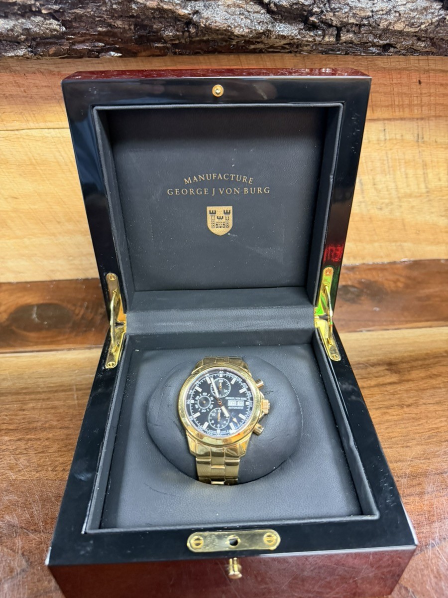 MANUFACTURE GEORGE J VON BURG Gent’s Wristwatch SPORT II GP11011b (AG1024651)