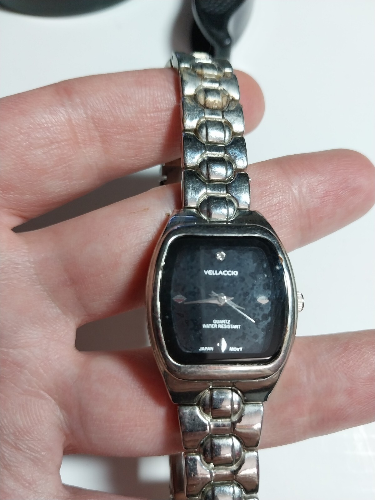 Vellacio Watch Silver Tone – Numberless Dial – Japan Movement