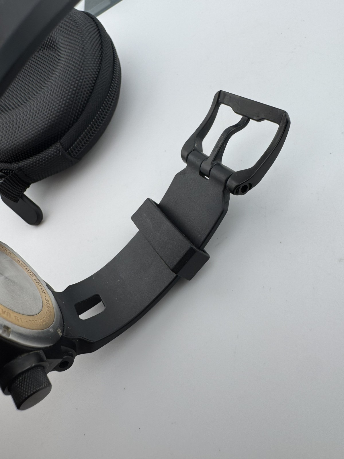 OAKLEY KILL SWITCH STEALTH BLACK WHITE W/ ROSE GOLD BEZEL WATCH 26-331 AUTHENTIC