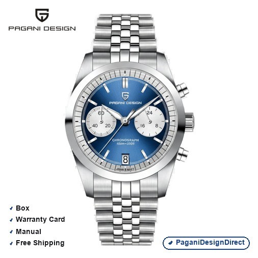 Pagani Design PD-1775 Blue Men Automatic Watch