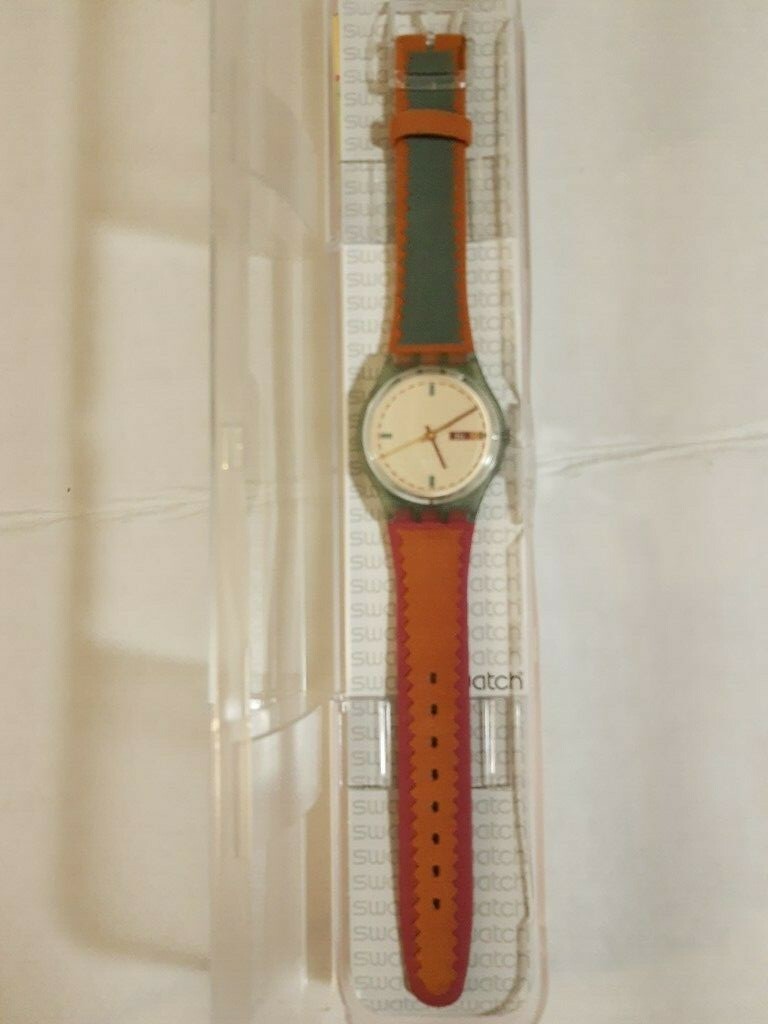 Vintage 2000 Swatch Watch Ed Sue GG708 + Original Case + Paperwork – Rare Find