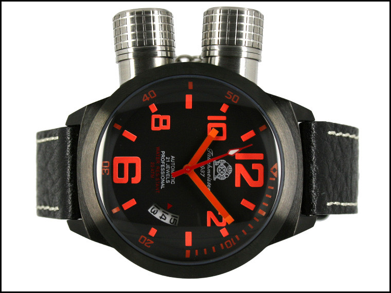 German U-Boot HORIZONTAL Crown Protection Automatic T0197