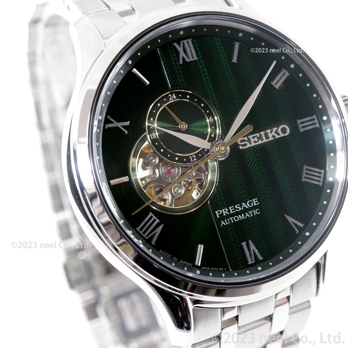 Seiko Presage SARY237 Japanese Garden Open Heart Mechanical Men’s Watch Japan