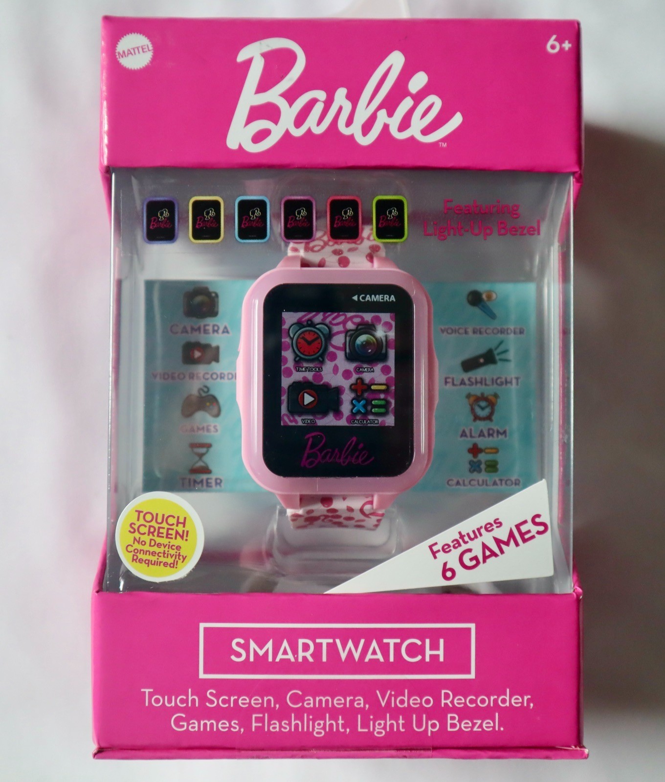 Barbie Kids Smartwatch Touchscreen Camera Games Video Calculator Interactive NEW