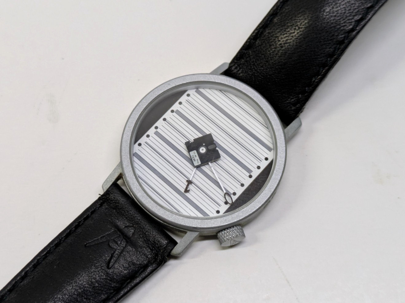 Rare Akteo J.C. Mareschal Computer Science Animated Watch – Black, Serviced