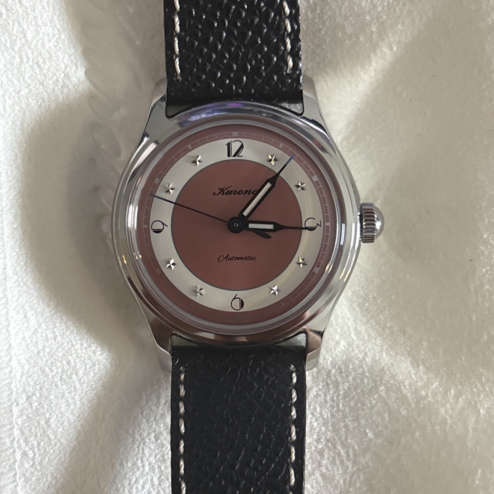 KURONO TOKYO 2025 Special Edition 34mm Star Dial Copper Watch w/box