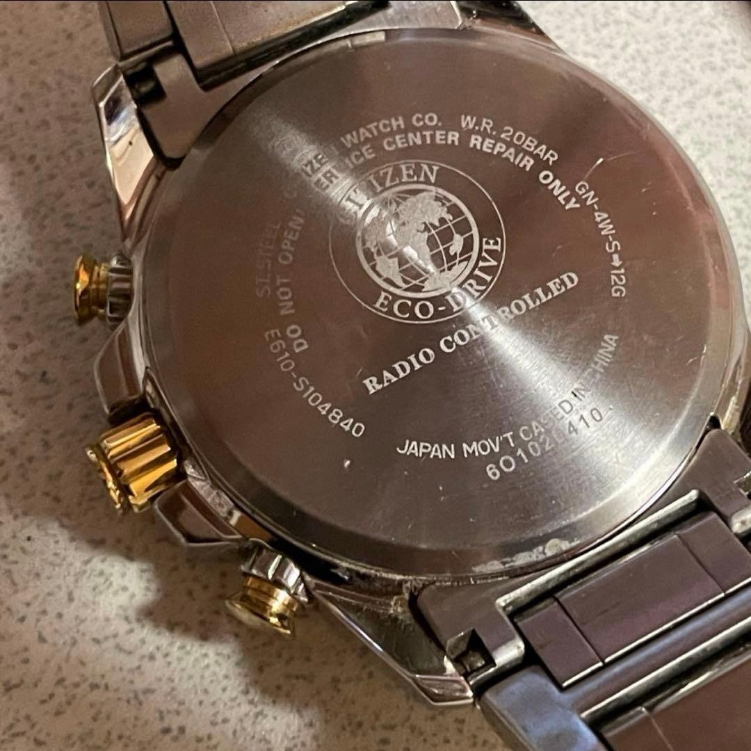 Citizen Promaster E610 Two-Tone Combi Chronograph Used from Japan