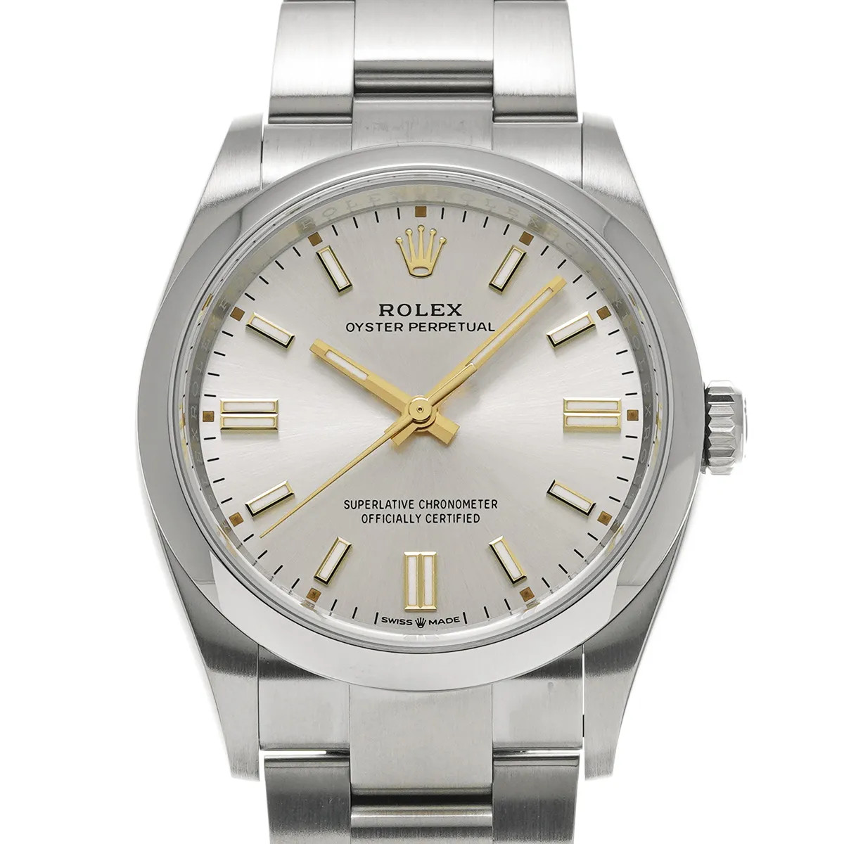 Rolex Oyster Perpetual 36 126000 36mm Stainless Steel Silver Wristwatch #WW7060