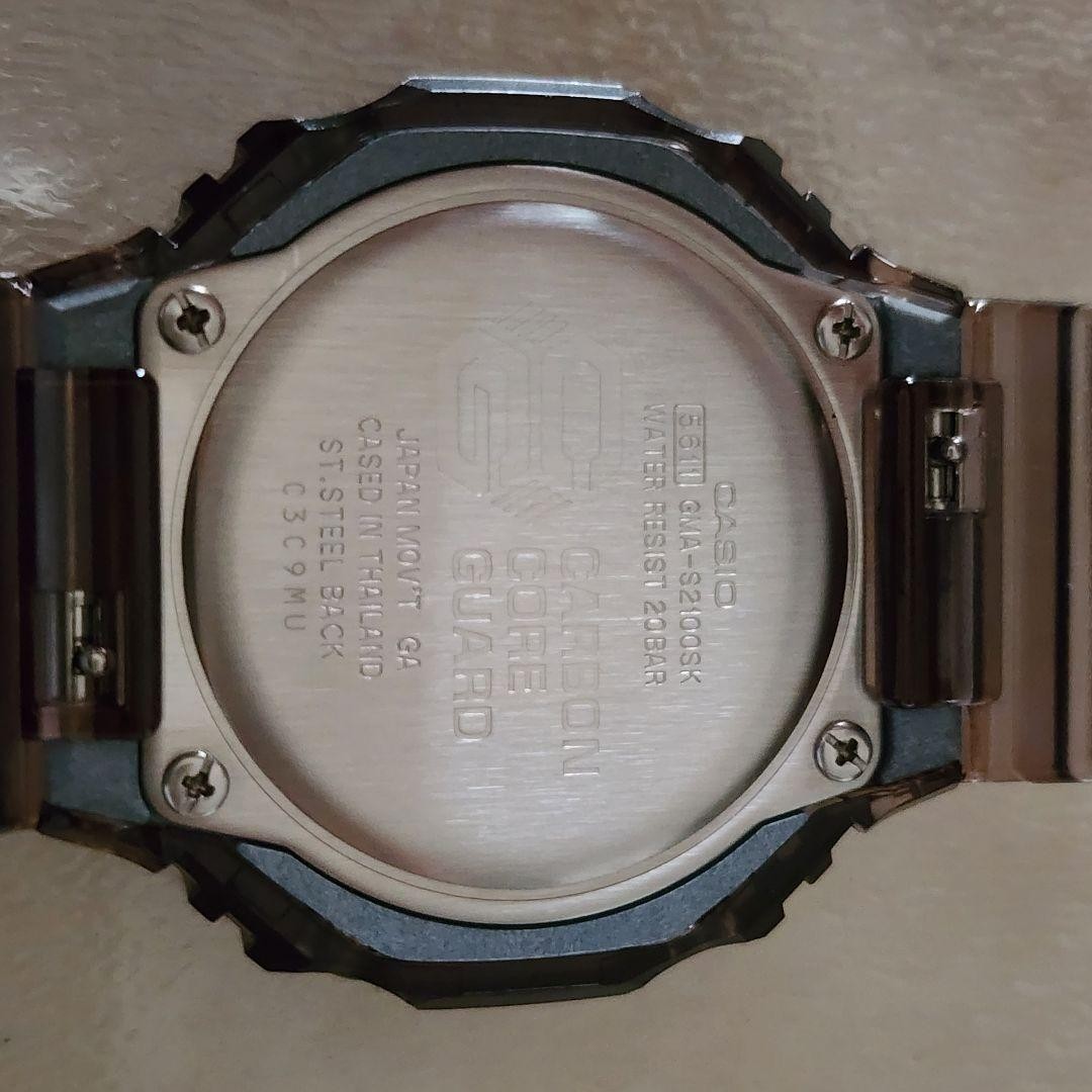 CASIO G-SHOCK GMA-S2100 Red Custom