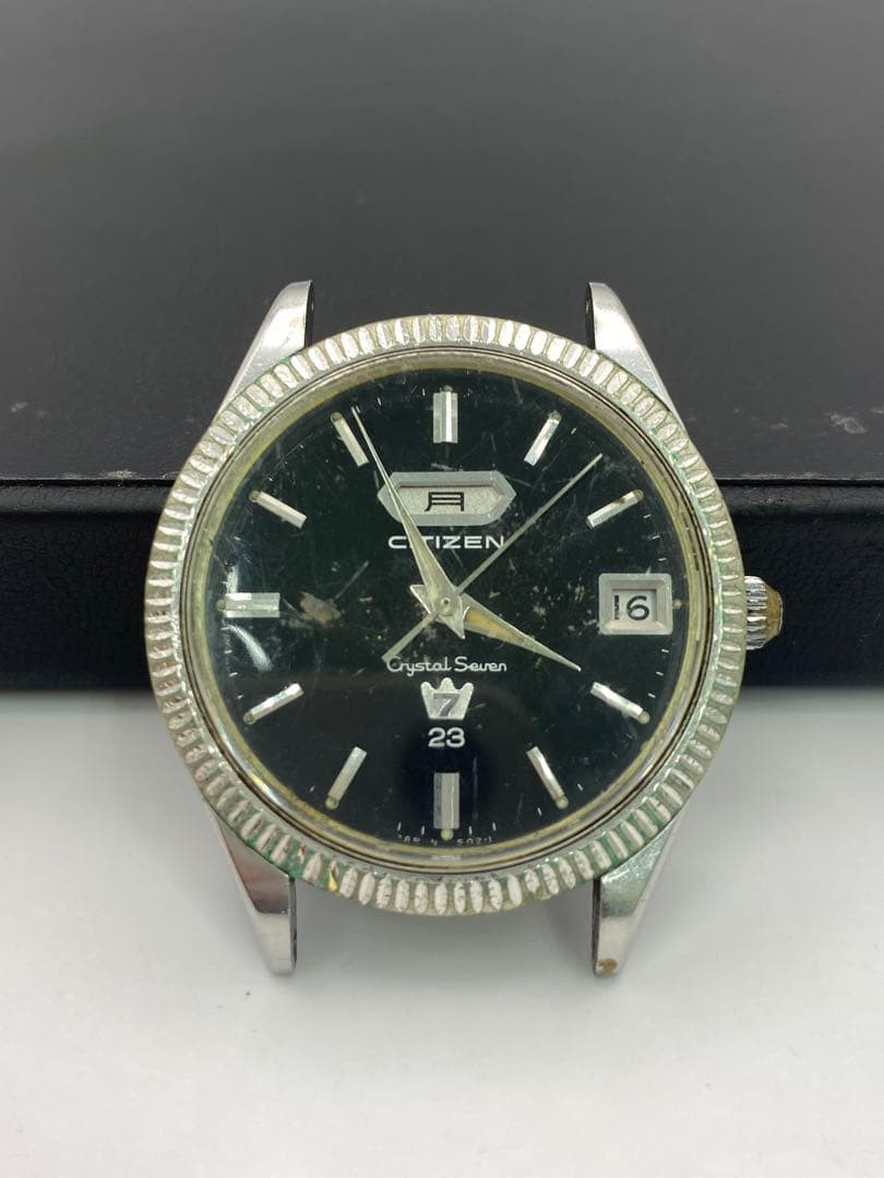 Citizen Crystal Seven 23 Jewels Automatic Men’s Watch Day-Date