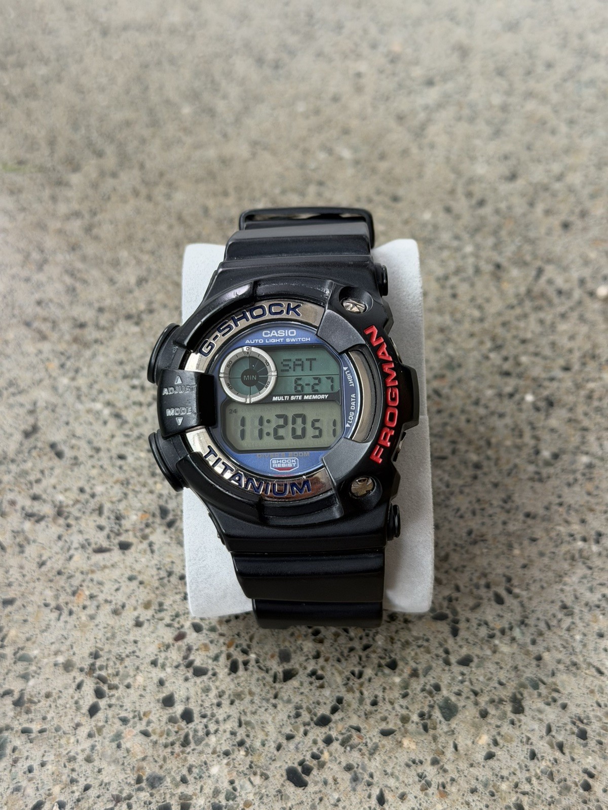 Casio G-Shock DW-9900-1A Frogman Titanium Vintage 1999