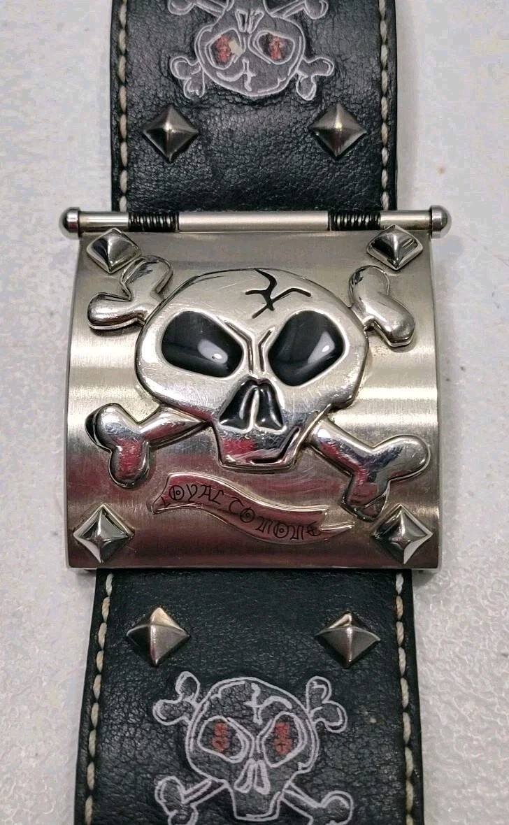 Corum Buckingham Skull 42mm 138.177.20 Swiss 7Jewels Quartz Men Watch Authentic