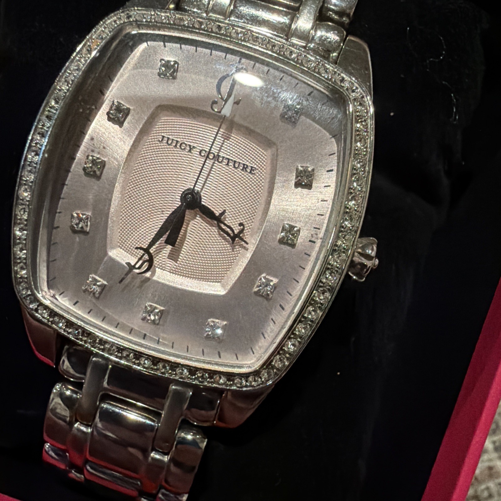 Juicy Couture Beau Silver Dial Stainless Steel Women’s Watch 1900973