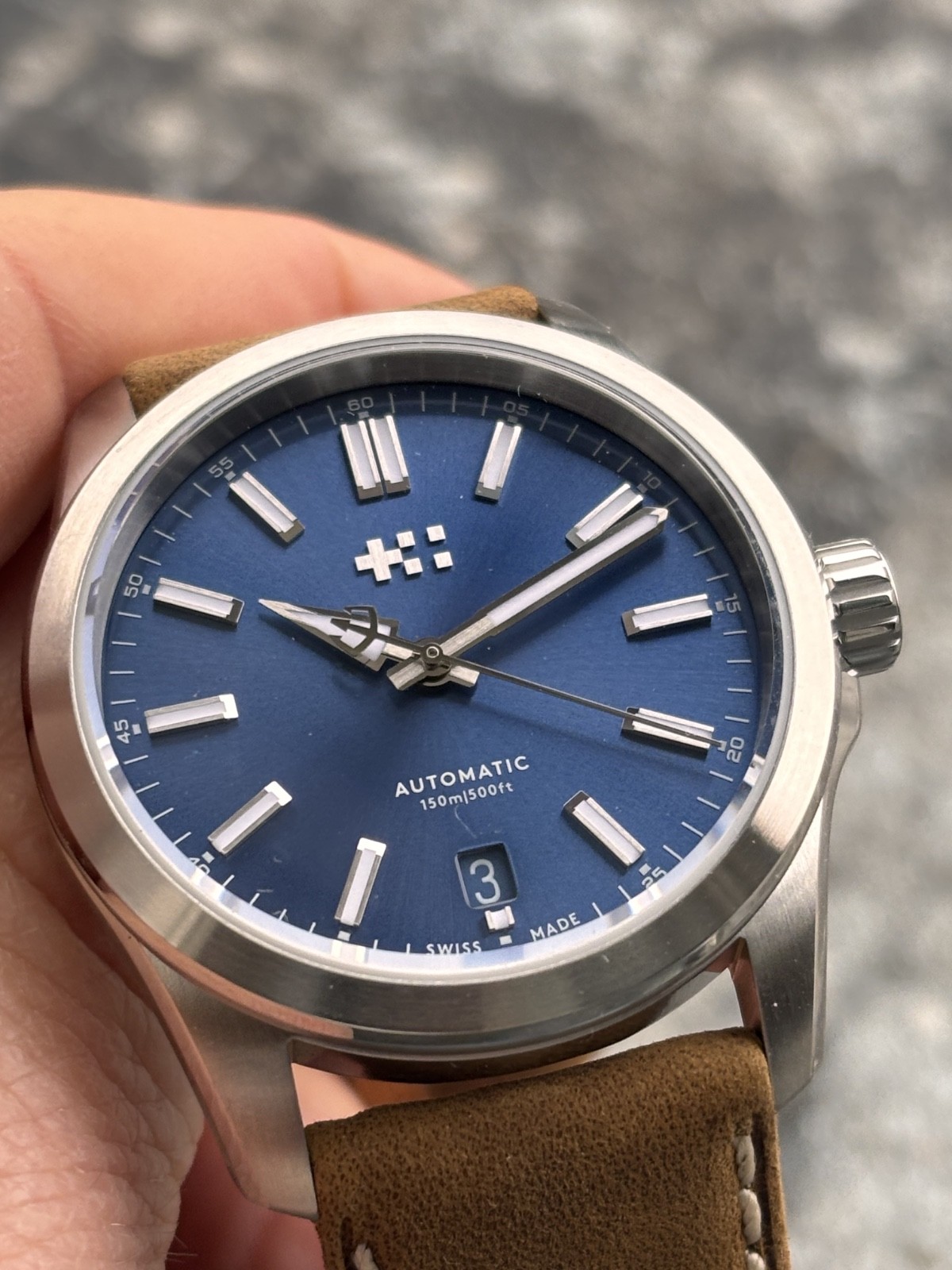 Christopher Ward C63 Sealander Morpho Blue Automatic 36mm (02/2026) WH1526