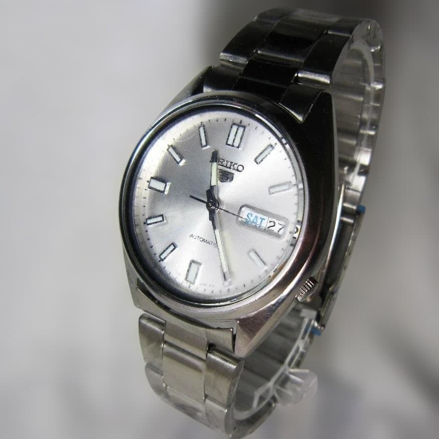 [Working] SEIKO 5 7S26-3040 Automatic Watch with New Strap 【USED】