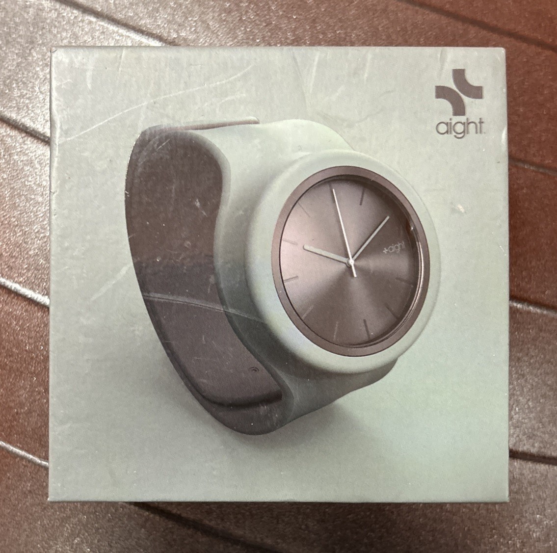NEW InBox Unisex Montres I AM AIGHT Kaki Cafe Green WristWatch Japanese Movement