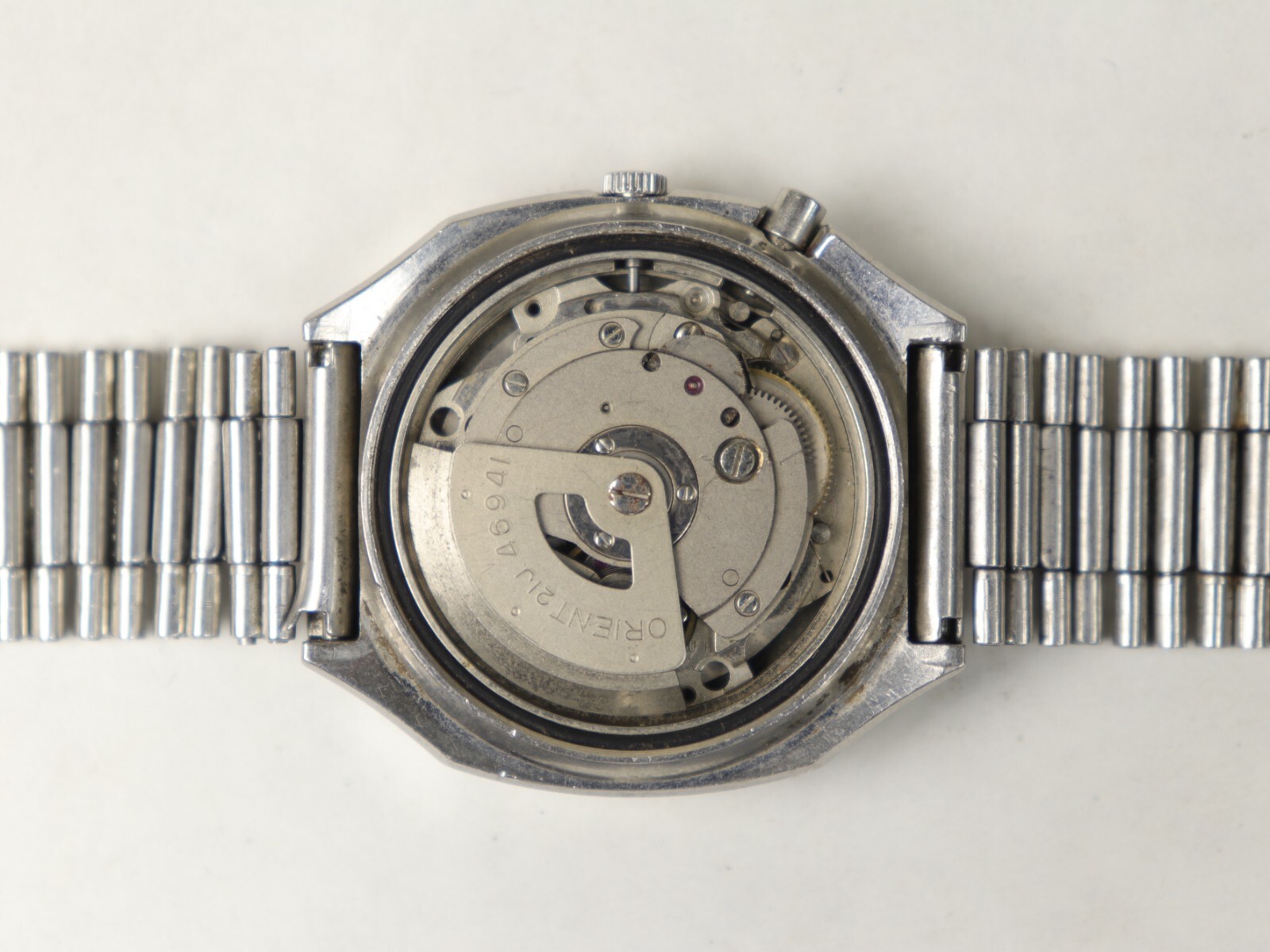 Orient Crystal Automatic G469792-4C CA Vintage Men Watch TV Case Mint Condition