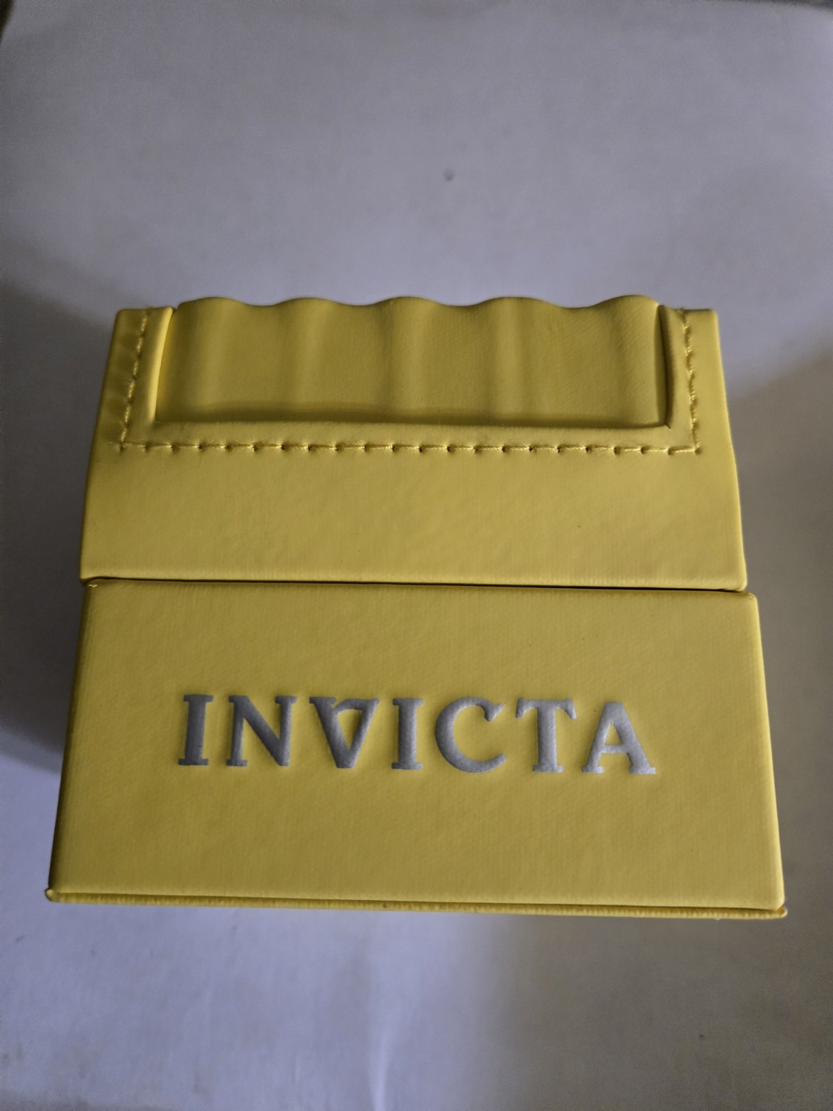 Invicta 49mm Bolt Chronograph Red, Blue, Silver Dial Black/Red Silicone Band