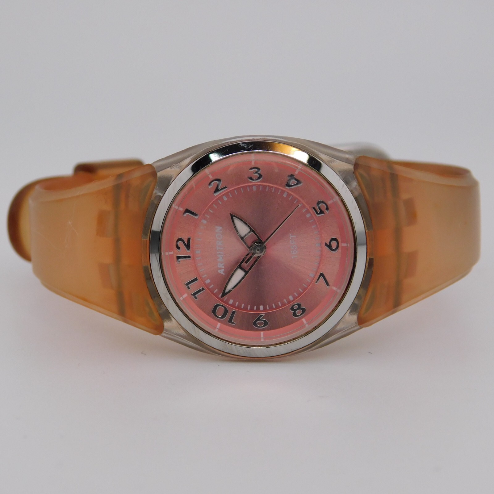 ARMITRON 25/6434 Acrylic Case Quartz Analog Women’s Watch New Battery