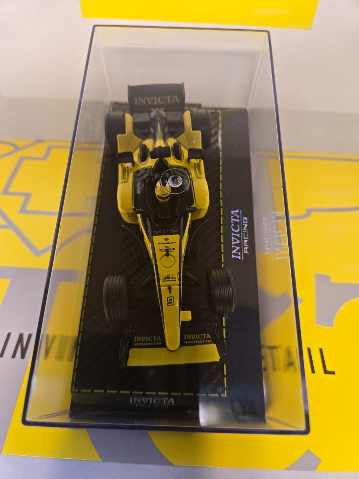 Invicta Special Edition Replica Racing Car w/ Invicta 44mm “Wheel” Watch Bundle!