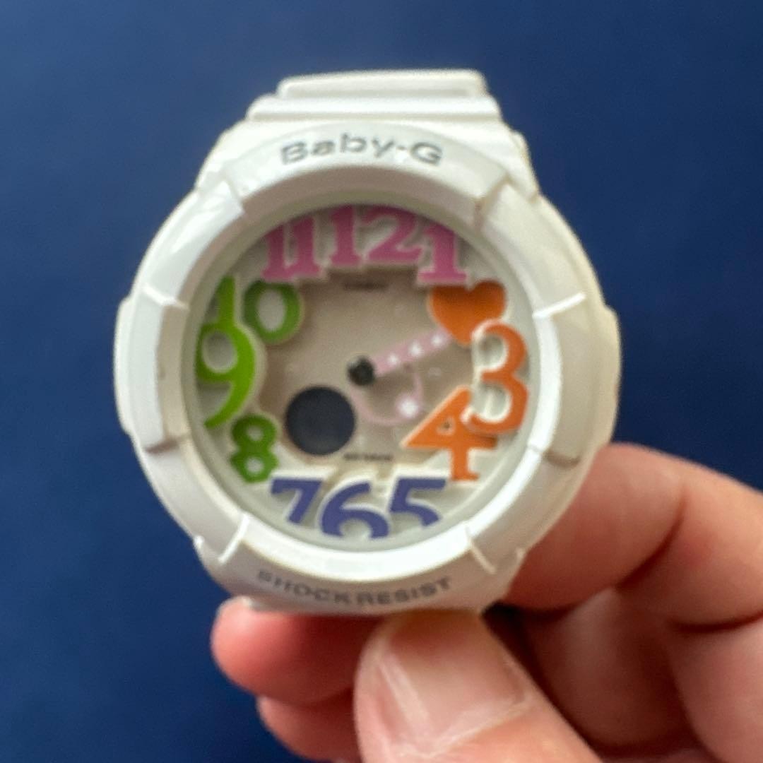 Casio Baby-G BGA-131 White Ana-Digi Watch