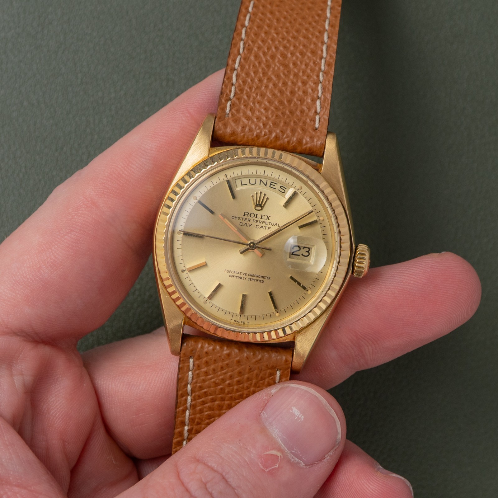 Rolex Day-Date Ref. 1803 – 18K Yellow Gold – 1973