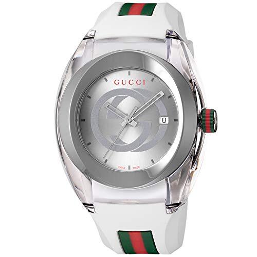 [Gucci] SYNC Sync OUTLET Black Plain Box Included YA137102A White