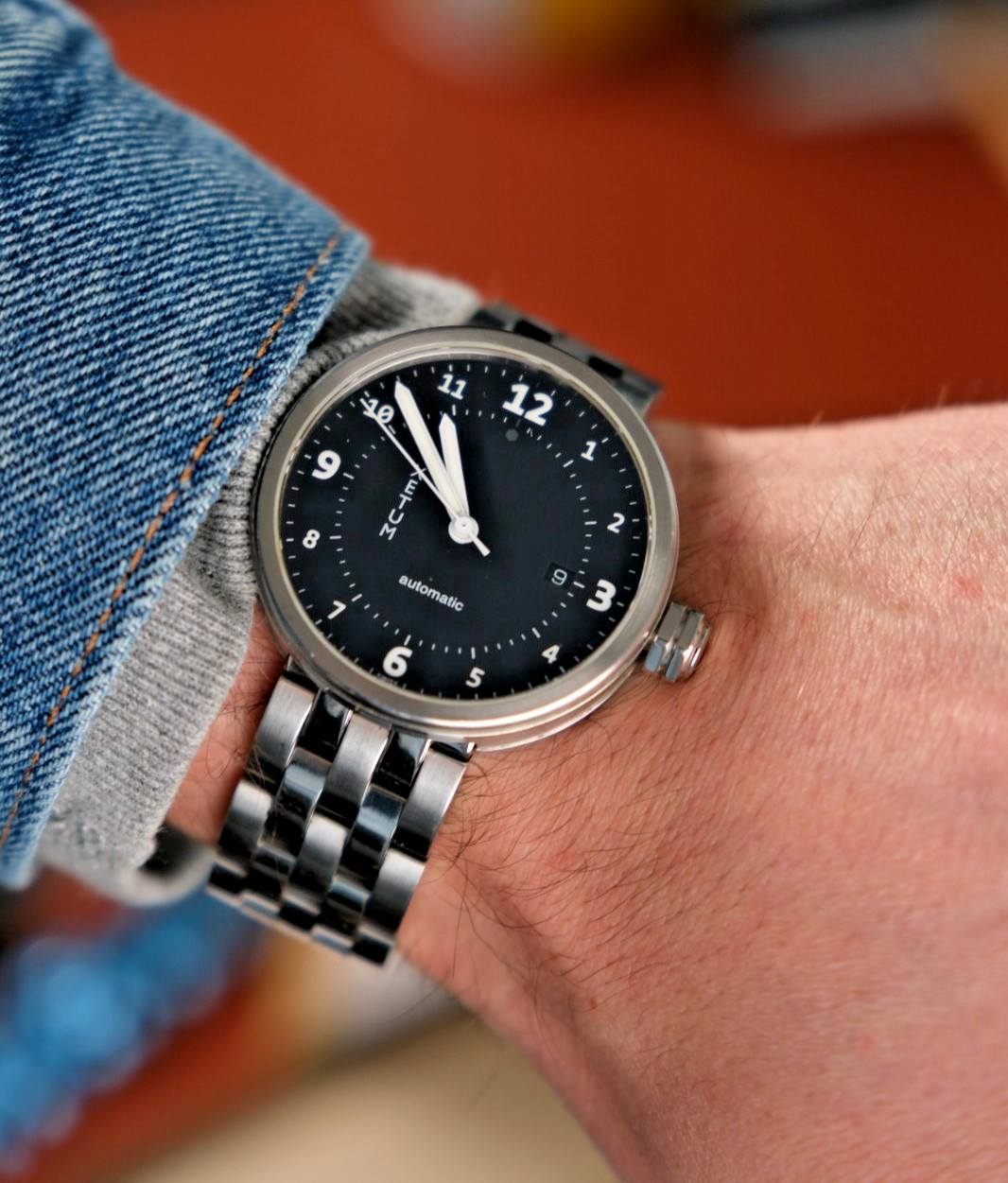 Xetum Stinson Swiss Men’s Watch Bracelet Rare (Automatic)