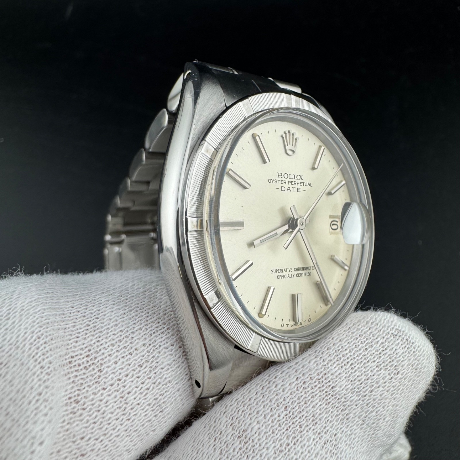 ROLEX Oyster Perpetual Date REF. 1501 Sigma Dial 34mm Automatic Watch NO TARIFFS