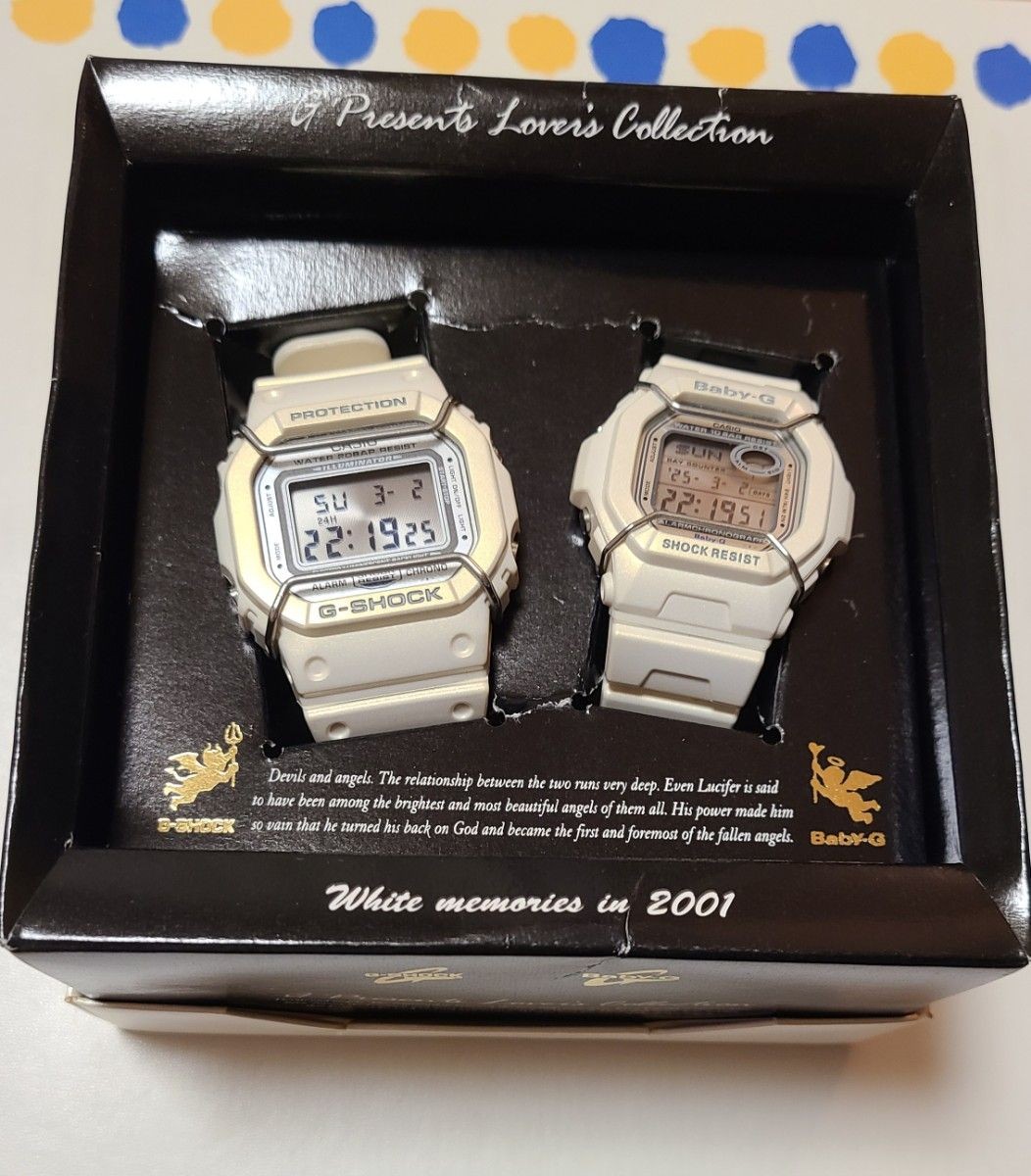 G-Shock LOVERS COLLECTION 2001 Angels and Demons CASIO G-Shock Rubber Collection
