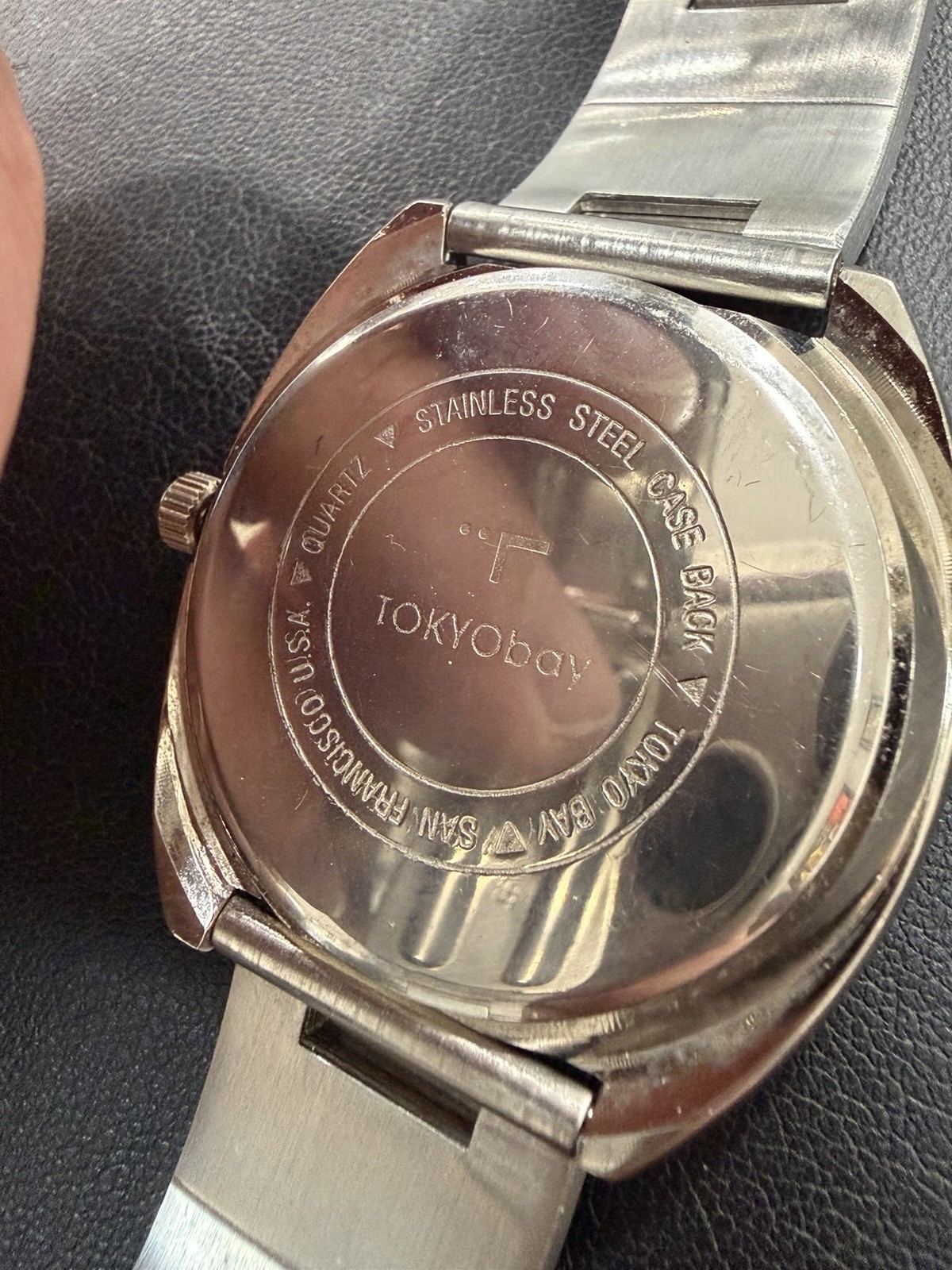 Rare TOKYO BAY “Electronvolt” Jump Hour Digital Model Watch Vintage Retro Quartz