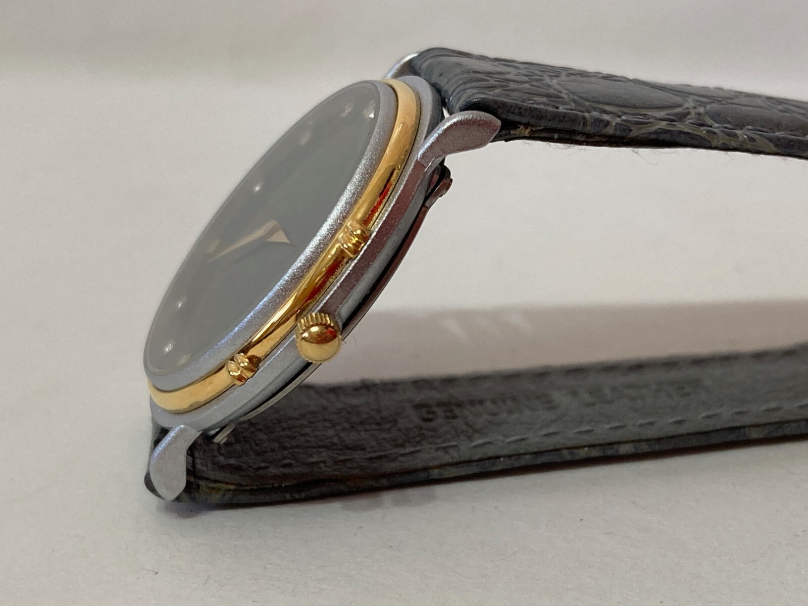 LUISTAR TIMEMASTER SWISS MADE WORKING VINTAGE QUARTZ WATCH.