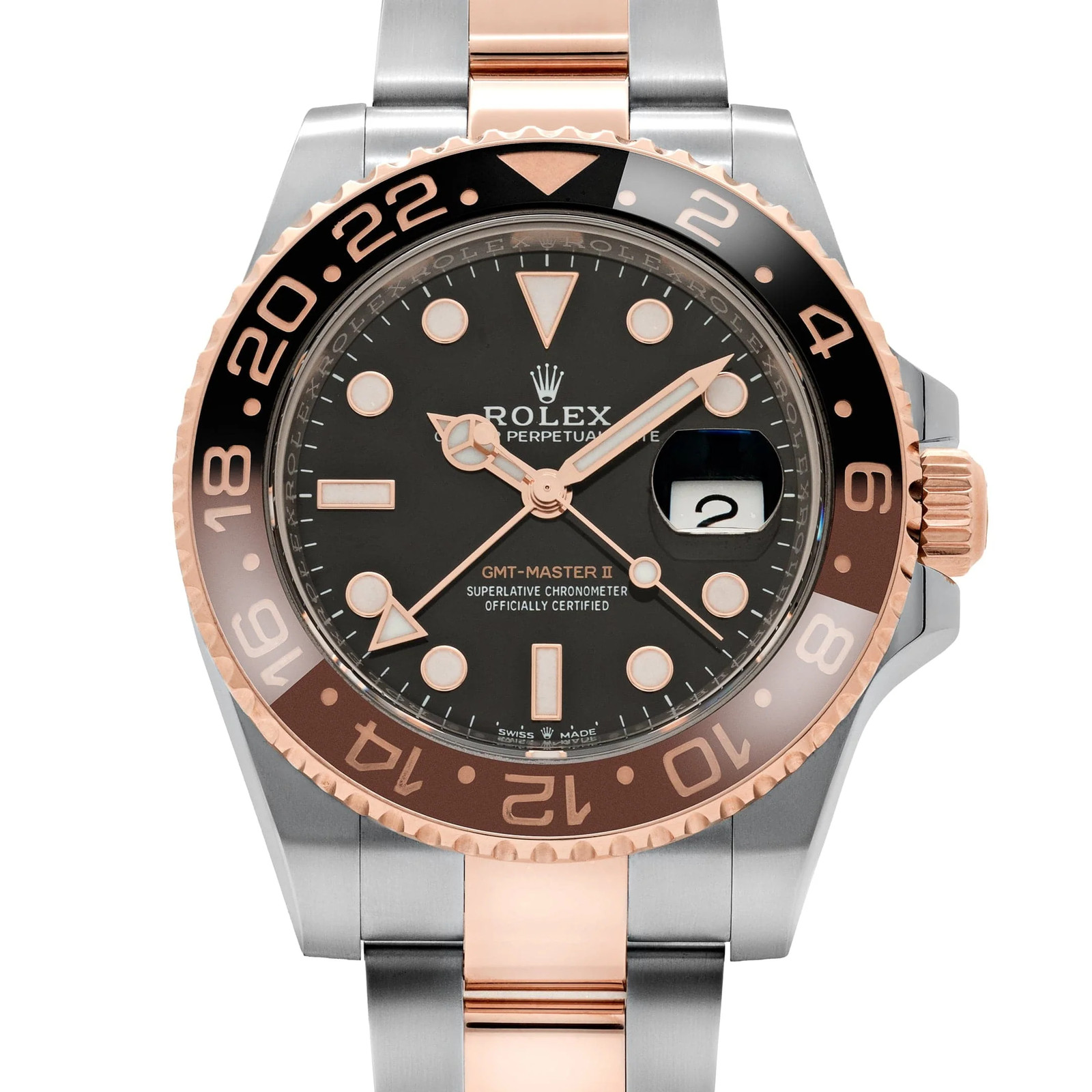 Rolex GMT-Master II 126711CHNR ‘Root Beer’ Stainless Steel Rose Gold (2026)