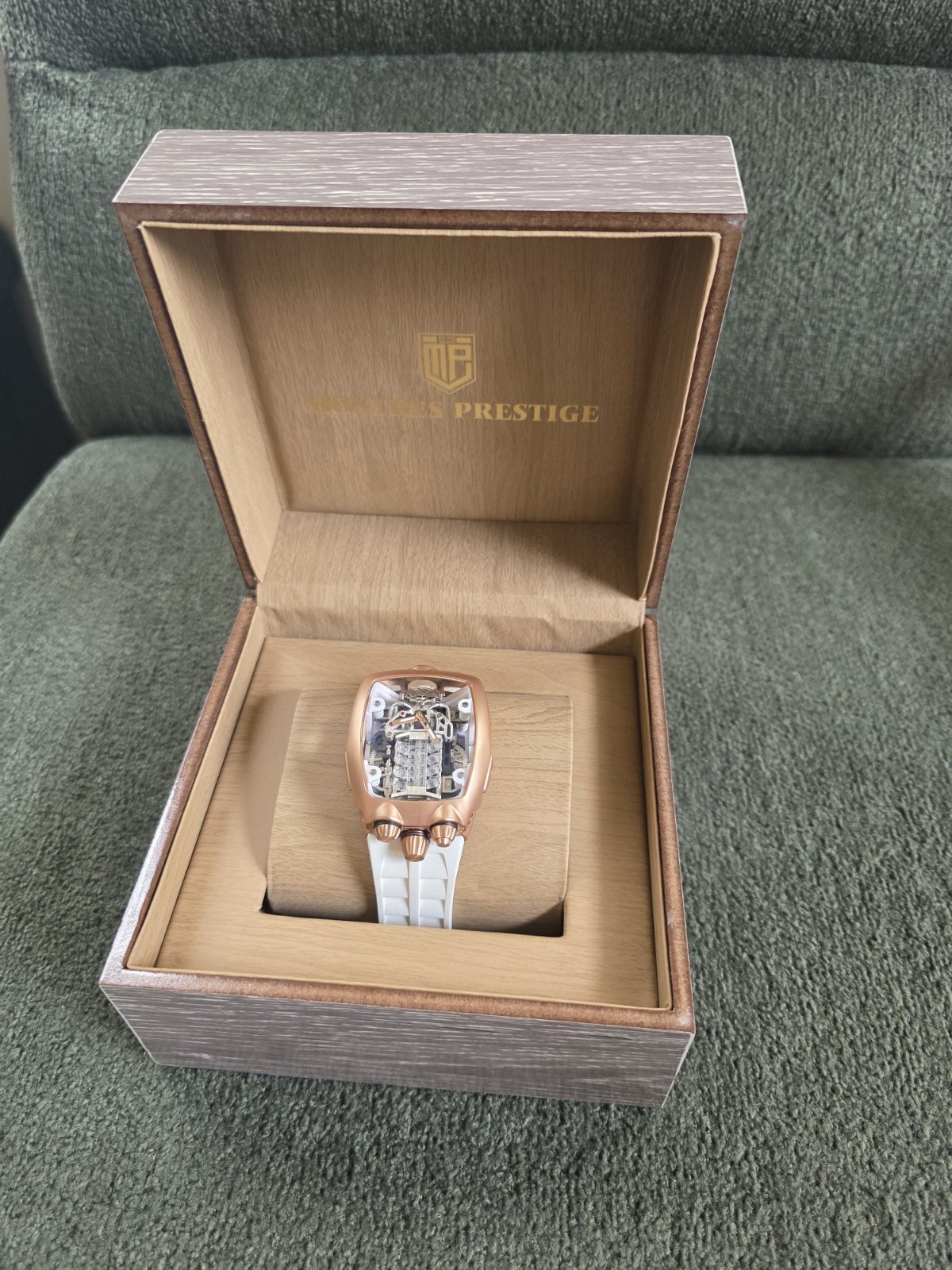 Montres Prestige X Invicta Automatic Watch White (MPW-0159) MSRP $1,499