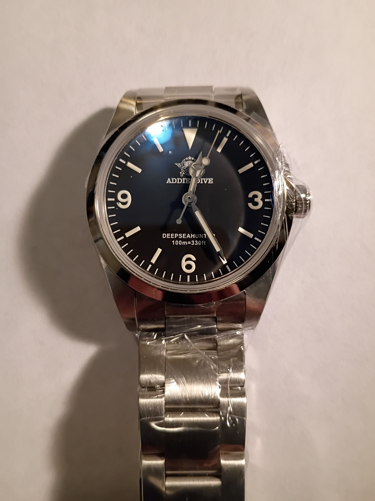 New Addiesdive 2023QZ VH31 Men’s Quartz “Explore” Watch with extra batteries