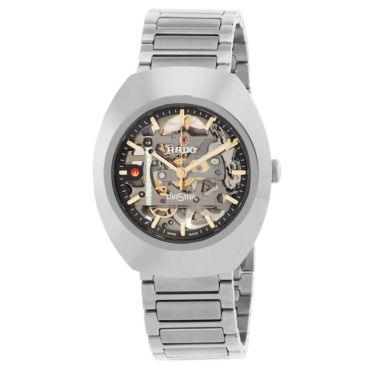 Rado DiaStar Original Skeleton Automatic Grey Dial Unisex Watch R12162153