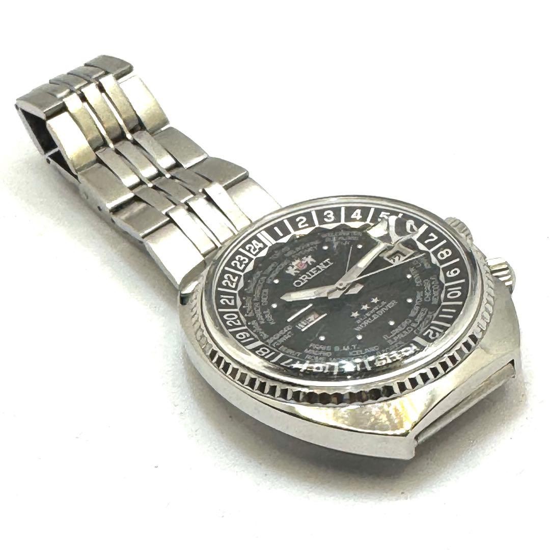 Orient Three Star World Diver Automatic Watch 43mm wrist 19.0cm/7.5in