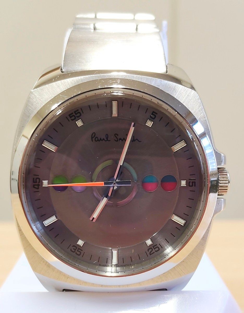 Paul Smith Five Eyes Horizontal Round Men’s Quartz Watch Stylish Analog.s