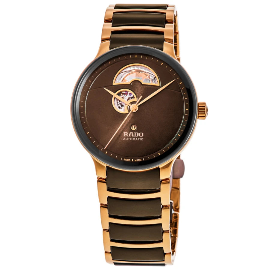 New Rado Centrix Automatic Open Heart Brown Dial Men’s Watch R30013302