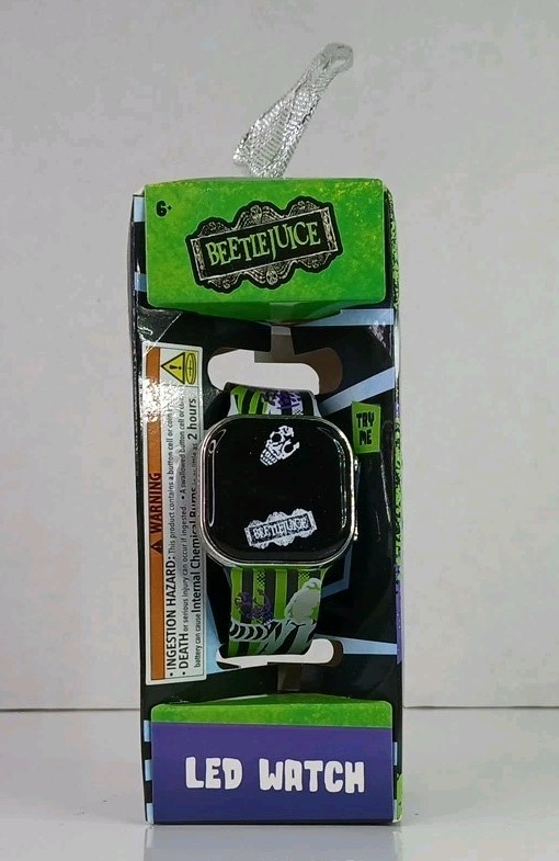 Beetlejuice Led Watch Accutime Watch Corp