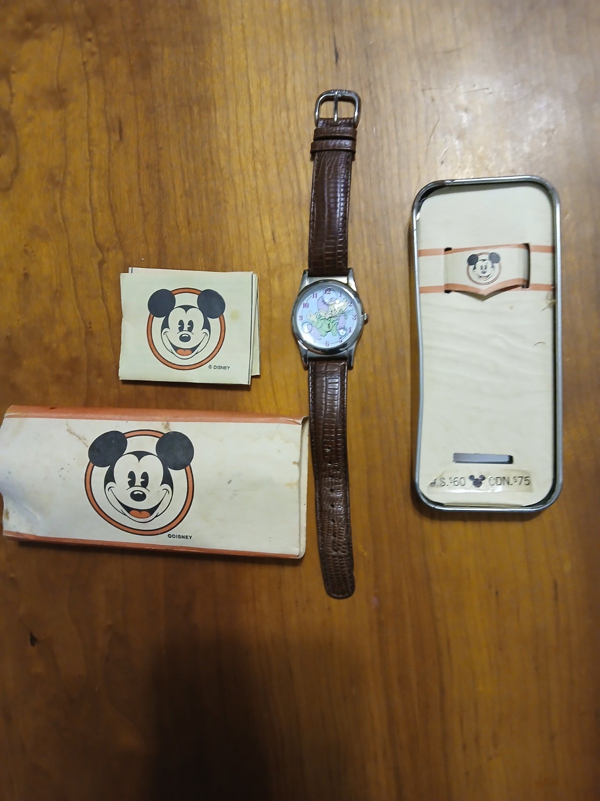 Vintage Disney Dopey Bubbles Watch Exclusive Store JAPAN WITH PAPERS
