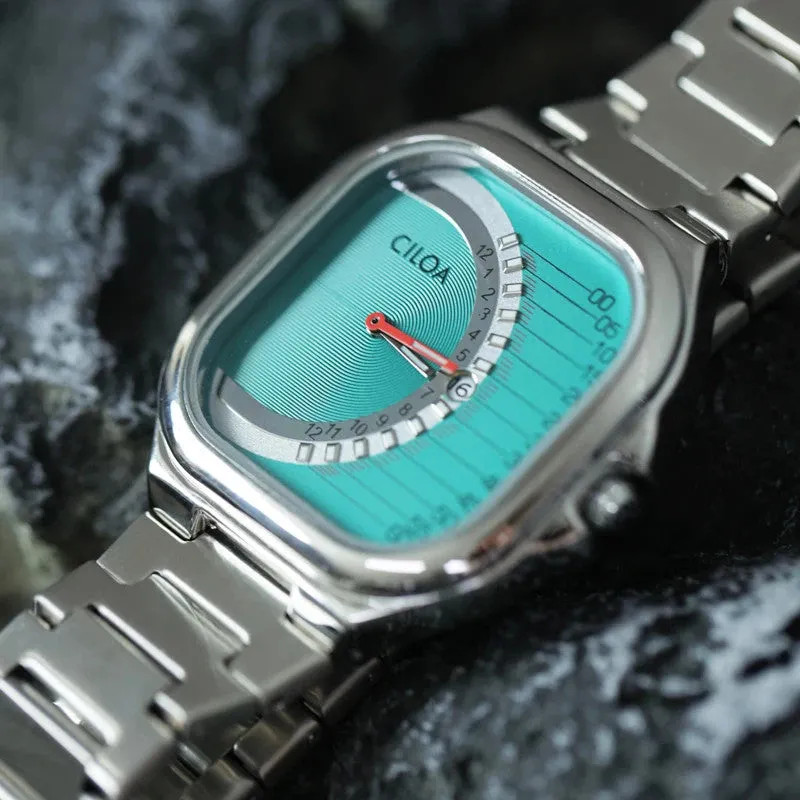 CILOA Retro Square Quartz Watch