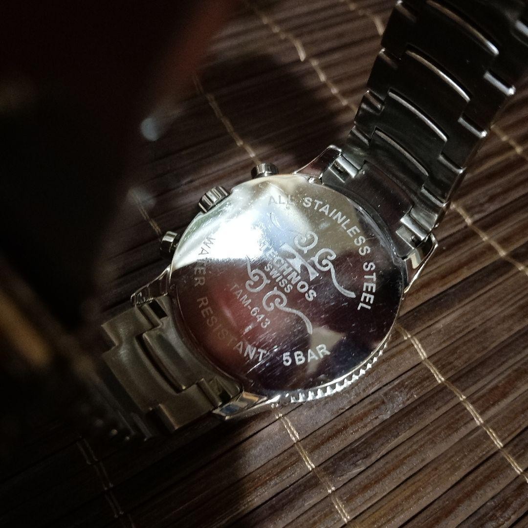 TECHNOS TAM-643 Chronograph Watch Working